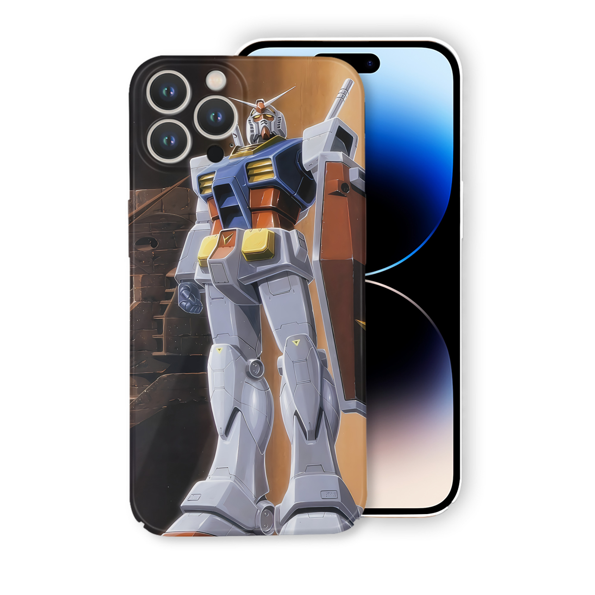 （画像用） 機動戦士ガンダム Mobile Suit Gundam 【iPhone 14シリーズ対応】ハードケース